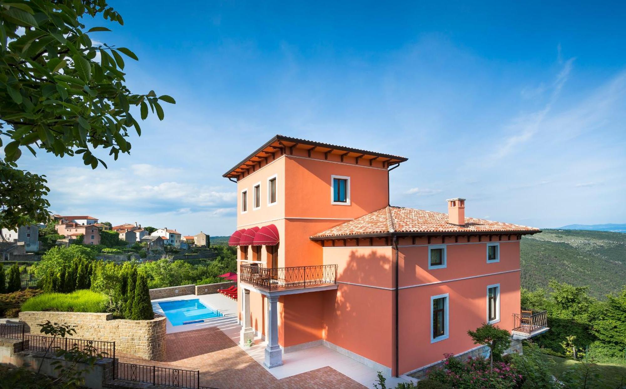 Palazzo Angelica B&B Adults Only Oprtalj Exterior foto